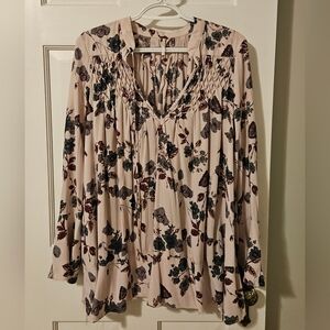 Free People Boho Floral blouse